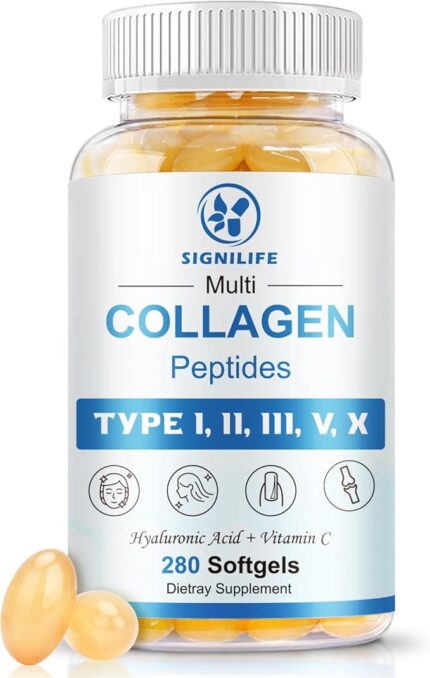 Signilife Multi Collagen Peptides Softgels